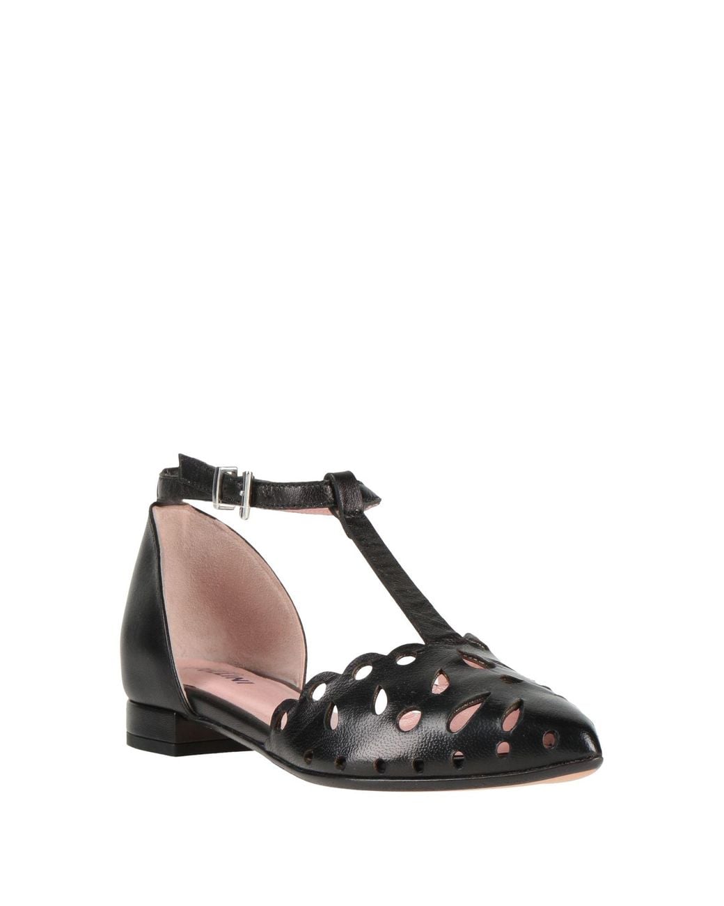 Studio Pollini Black Ballet Flats
