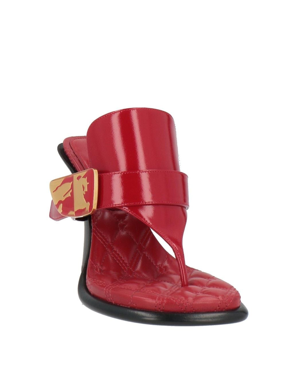 Burberry Red Thong Sandals
