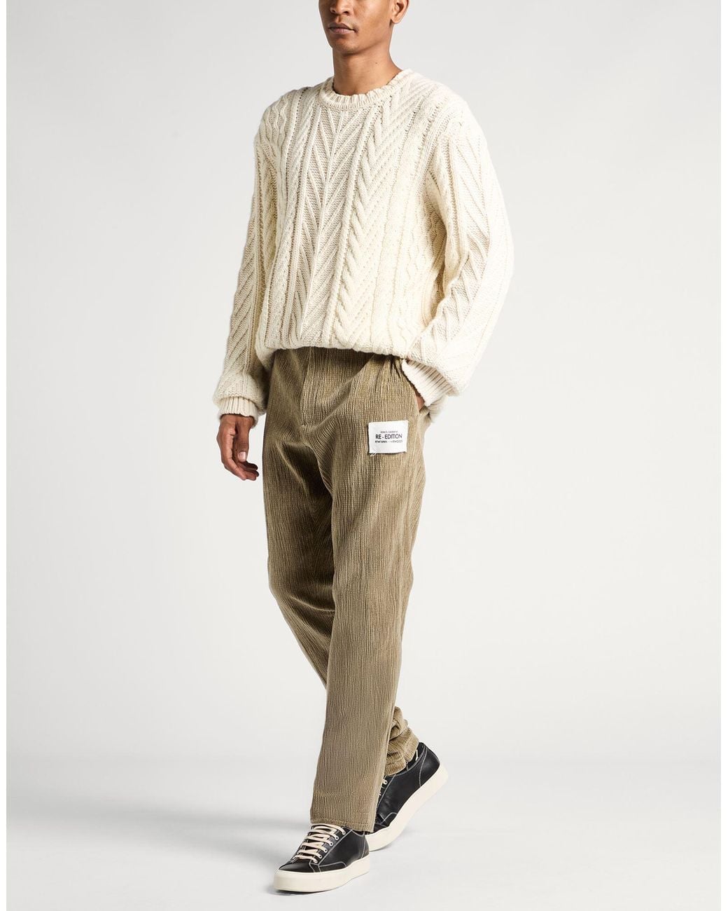 Dolce & Gabbana Natural Pants Cotton for men