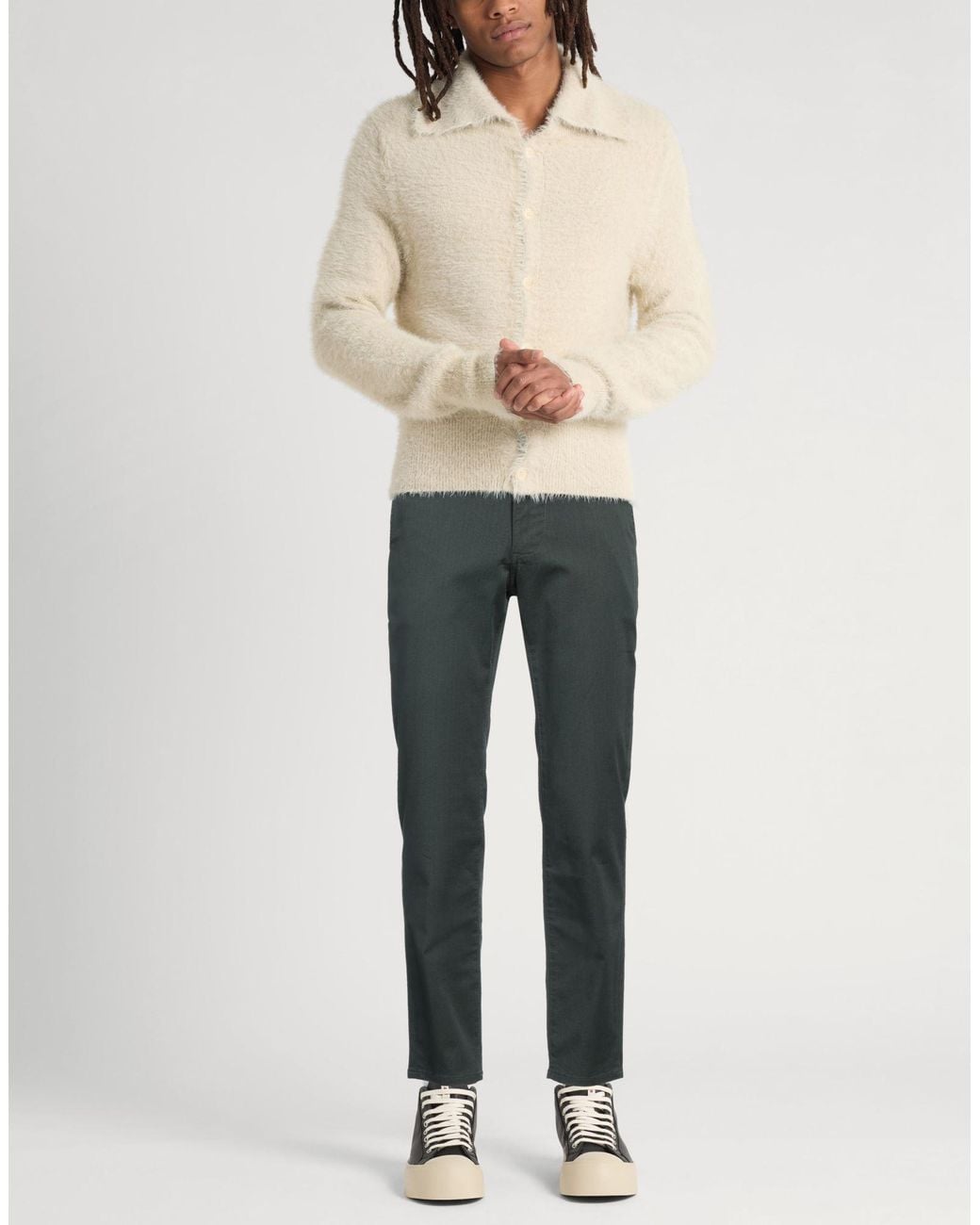 ARMANI EXCHANGE Gray Trouser for men