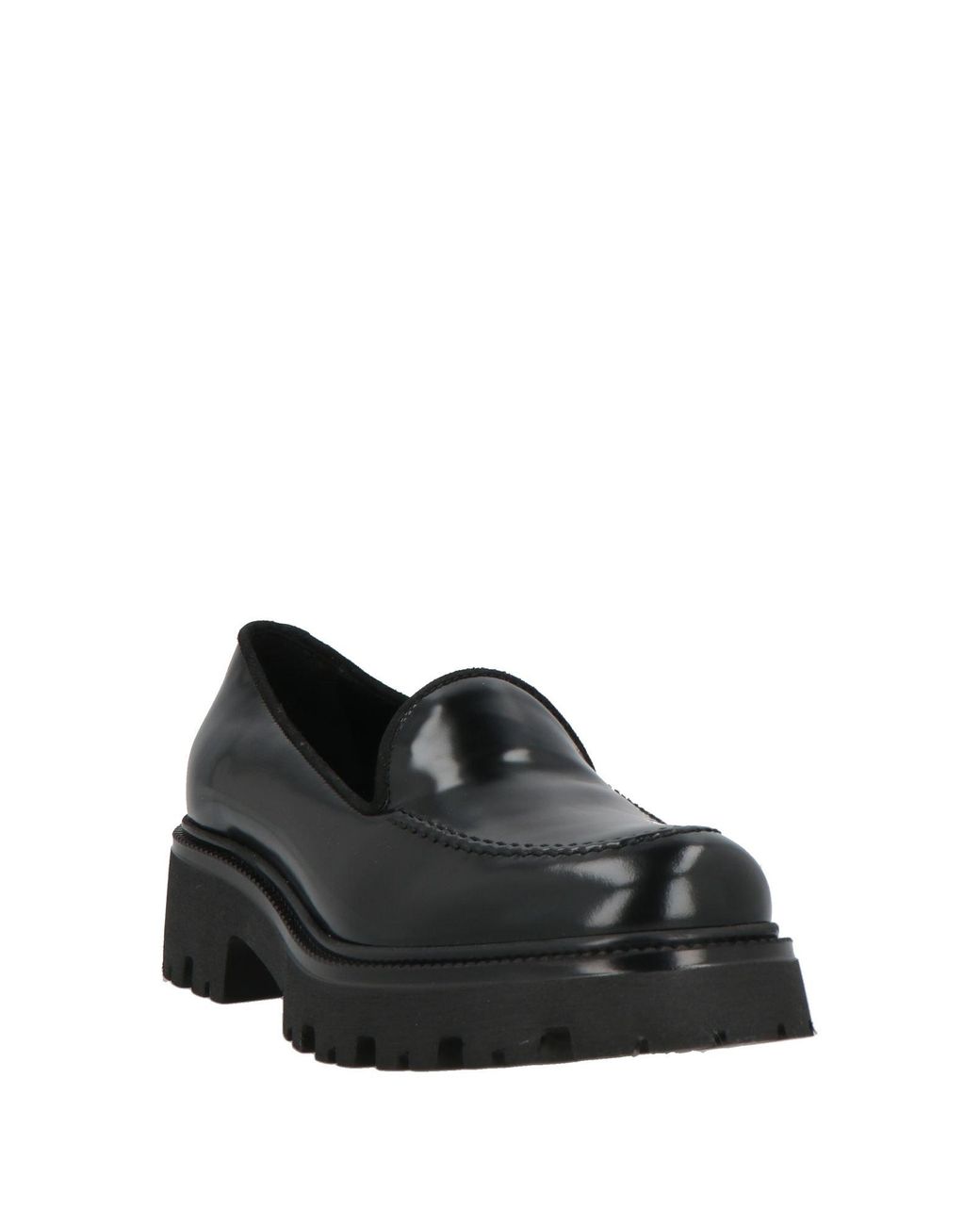 KARIDA Black Loafers Leather
