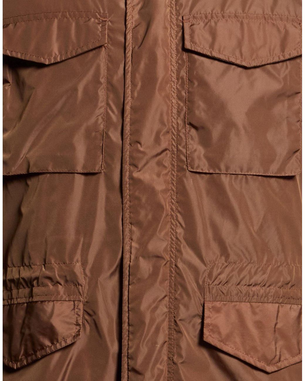 Add Brown Light Jacket Polyamide for men