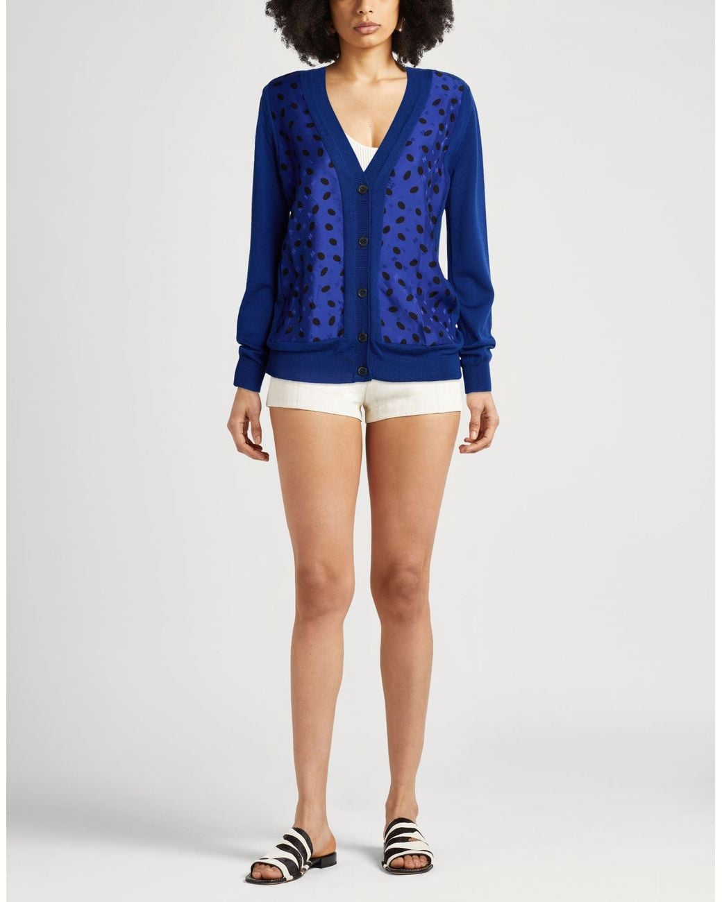 Marni Blue Cardigan