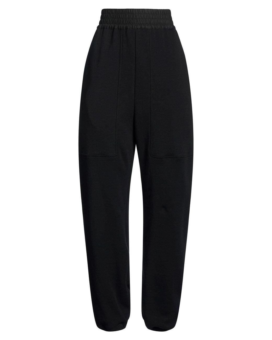 Gentry Portofino Black Pants Cotton, Polyamide