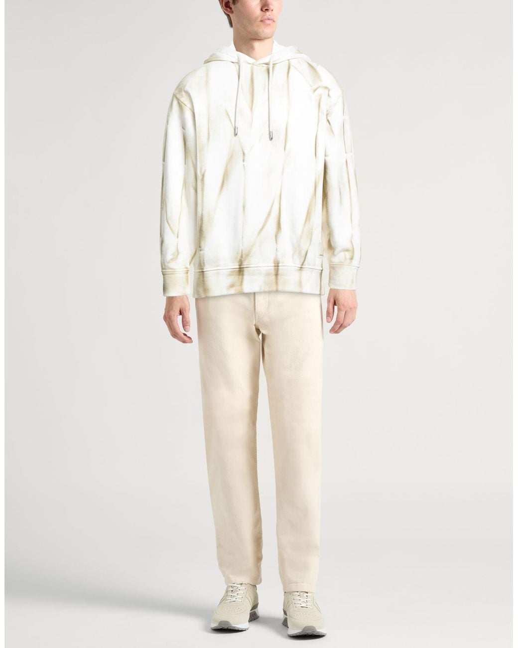 Emporio Armani White Sweatshirt for men