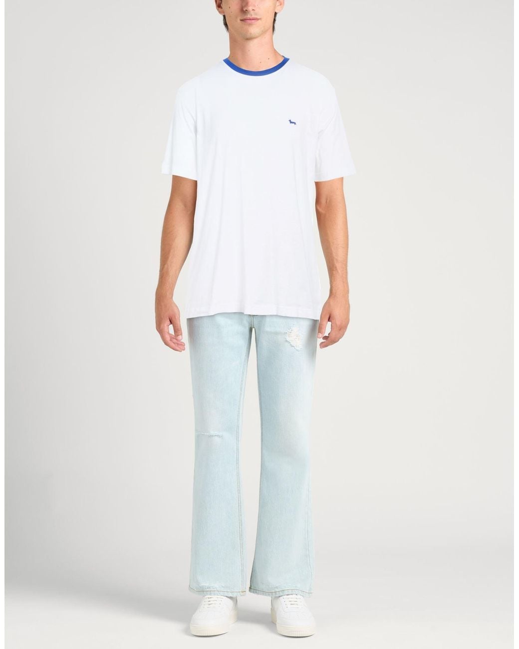 Harmont & Blaine White T-Shirt Cotton for men