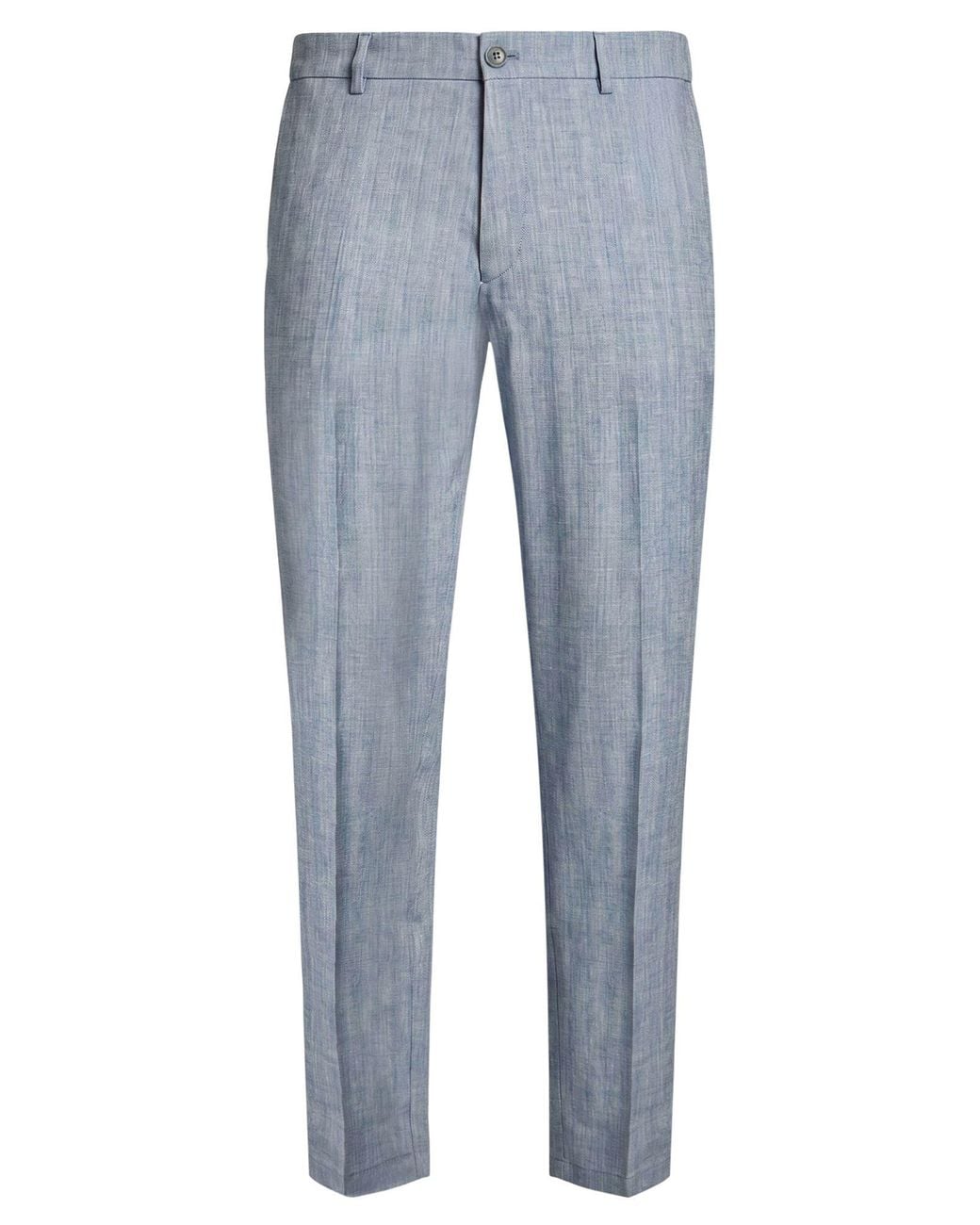 Drykorn Blue Drynamic Light Pants Linen, Wool, Polyester, Viscose, Elastane for men
