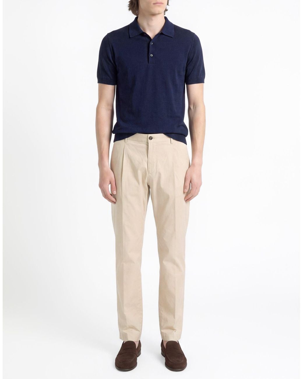Windsor. Natural Pants Cotton, Elastane for men