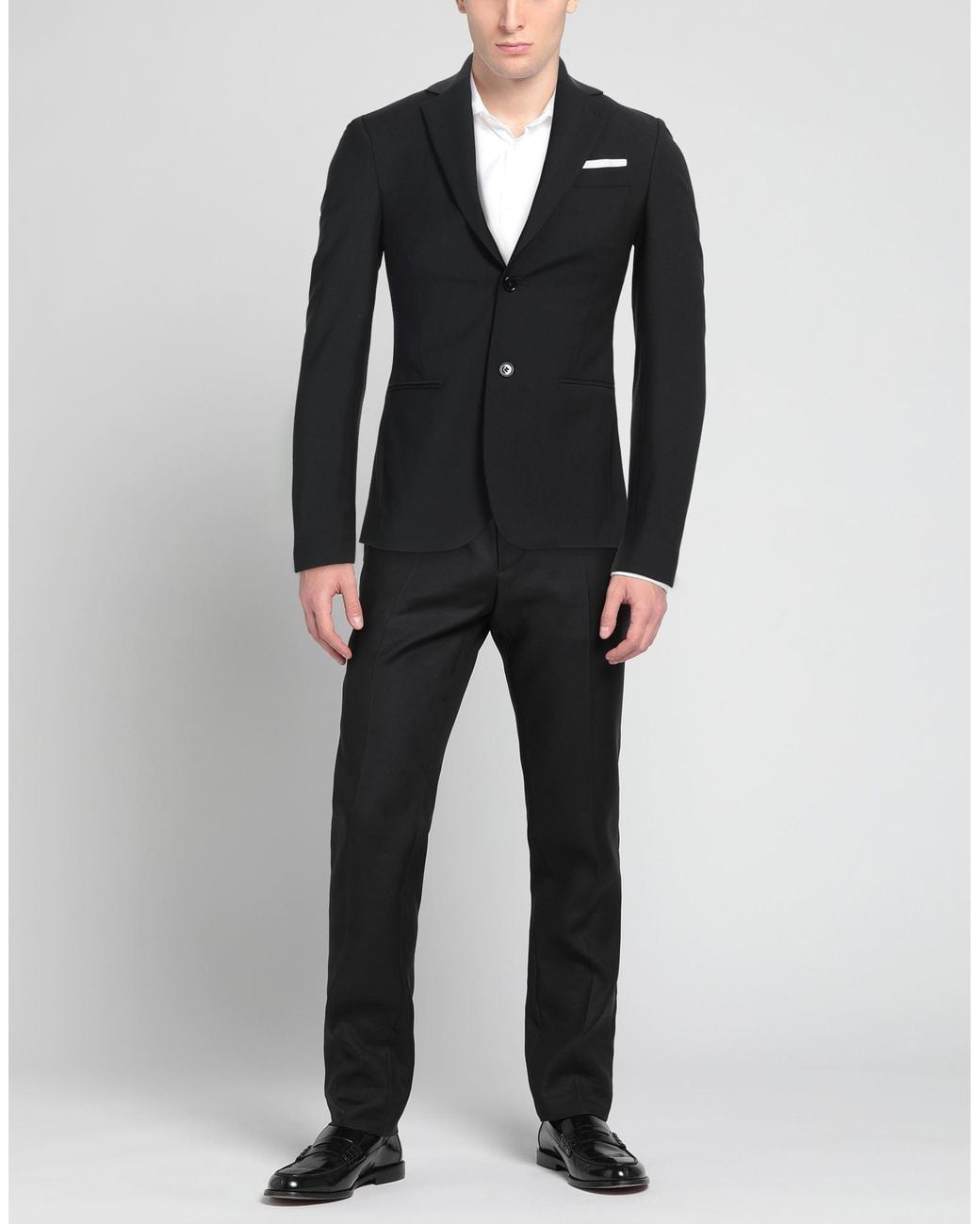 Daniele Alessandrini Black Blazer for men