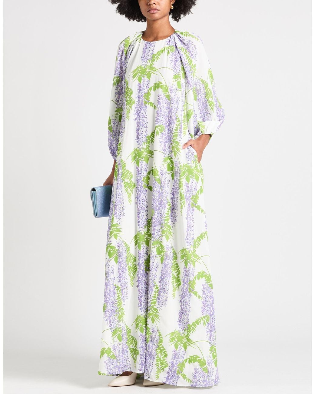BERNADETTE Green Maxi Dresses
