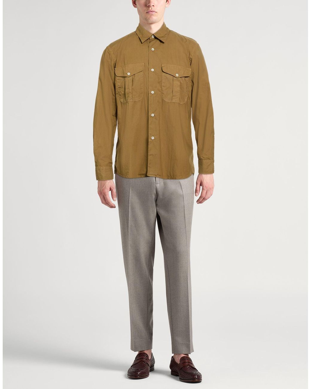 Aspesi Green Shirt for men
