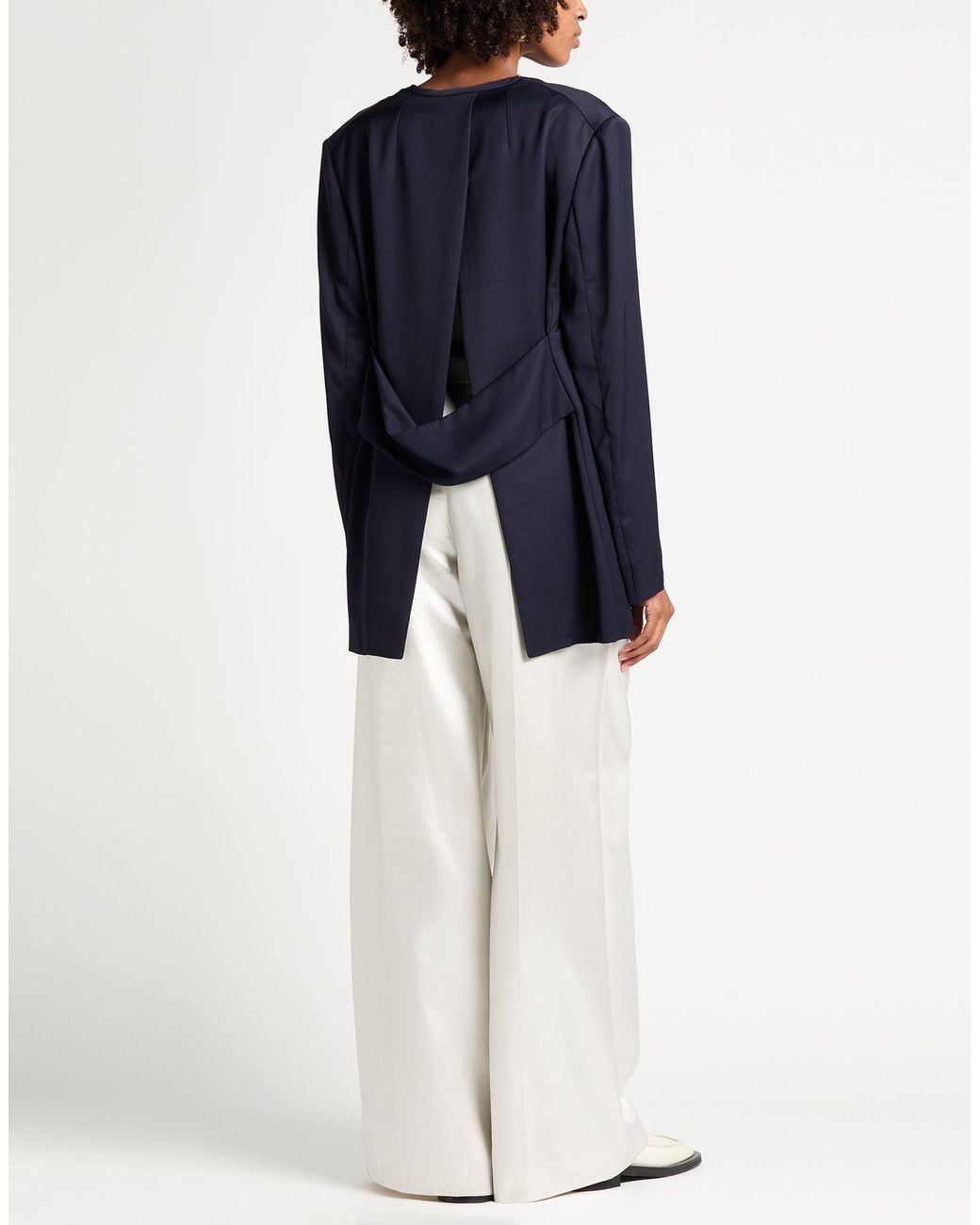 Jil Sander Blue Blazers