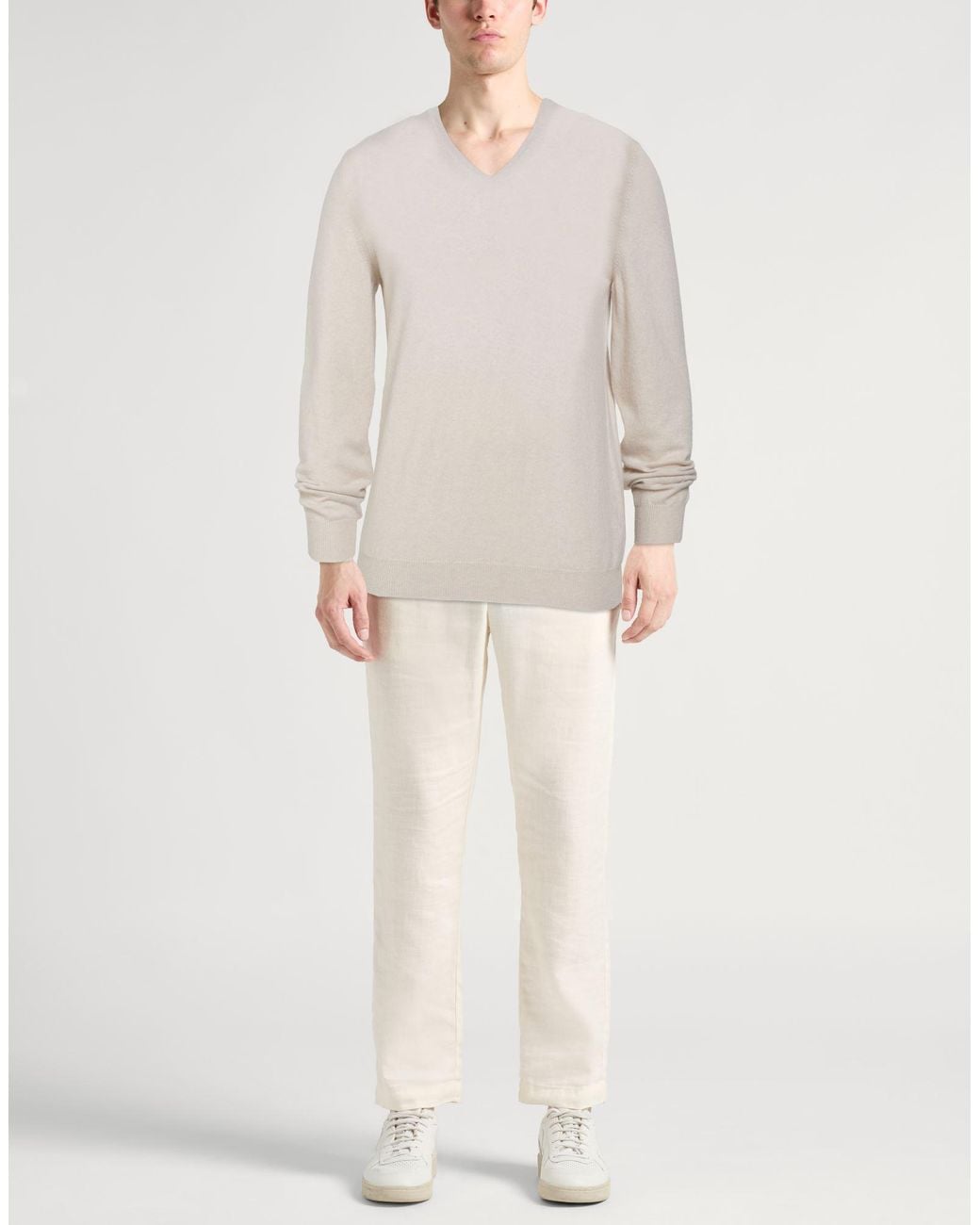Fedeli Pullover in White für Herren