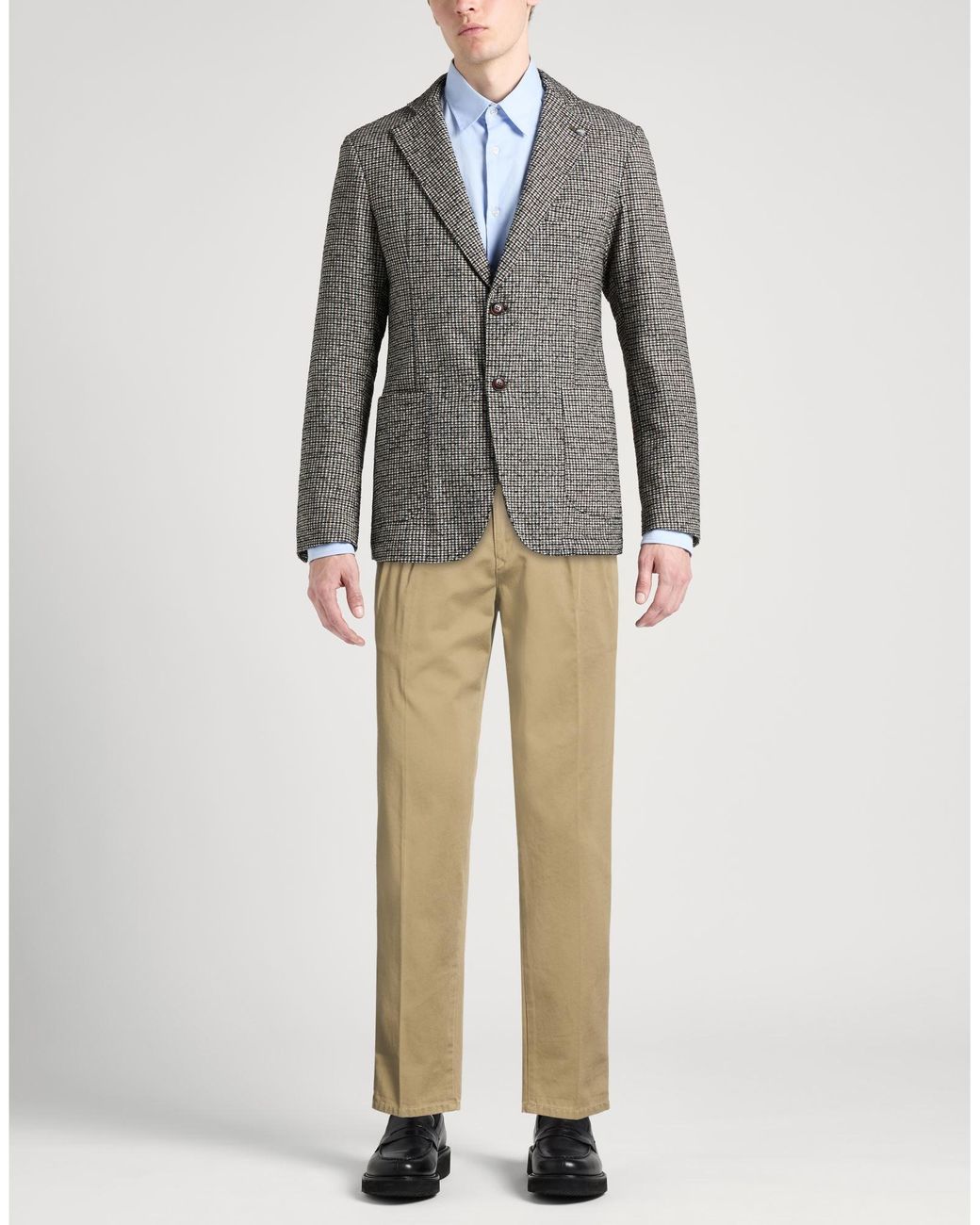 Incotex Natural Military Pants Cotton for men