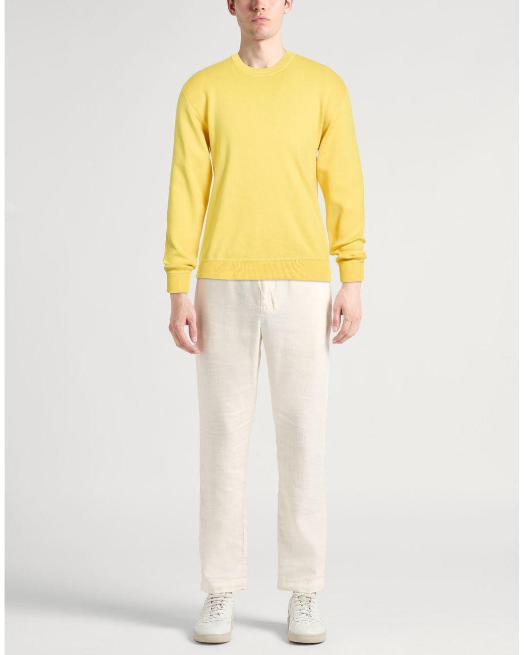 Roberto Collina Yellow Jumper for men