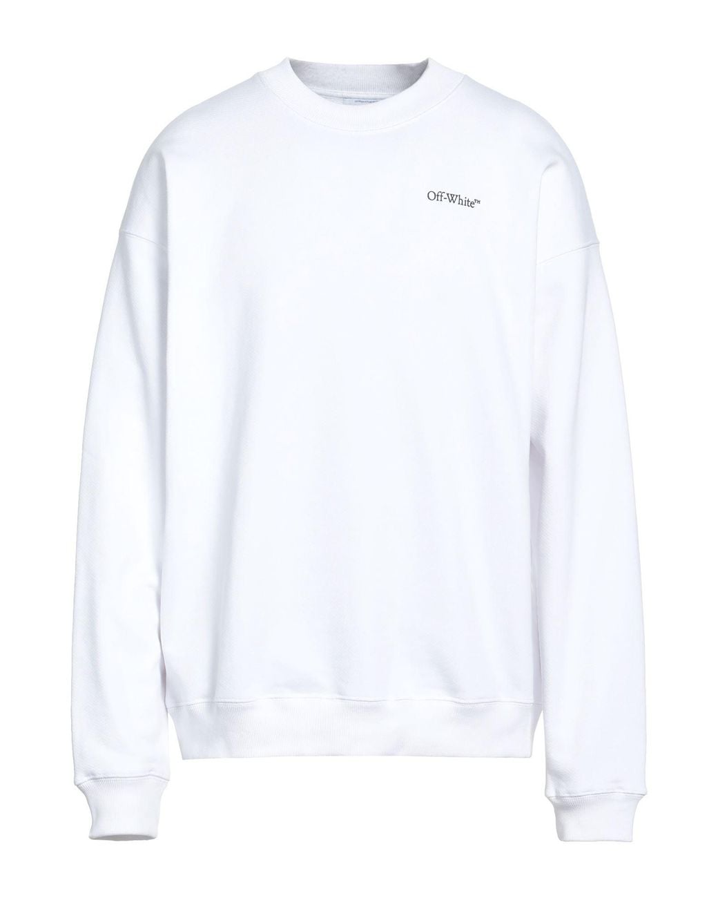 Off-White c/o Virgil Abloh White Sweatshirt Cotton for men