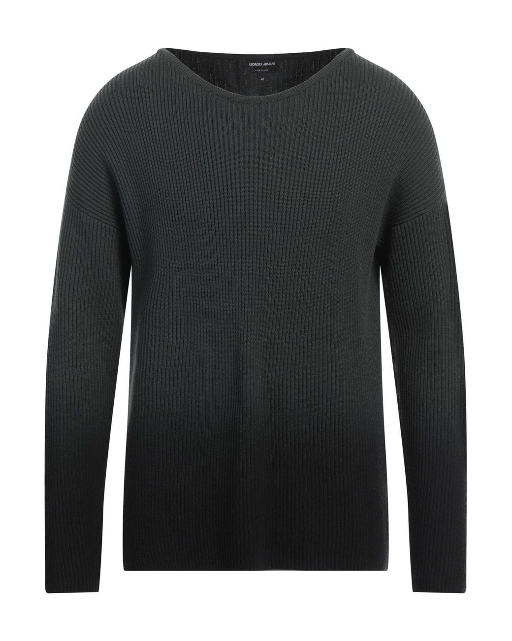 Pullover di Giorgio Armani in Black da Uomo