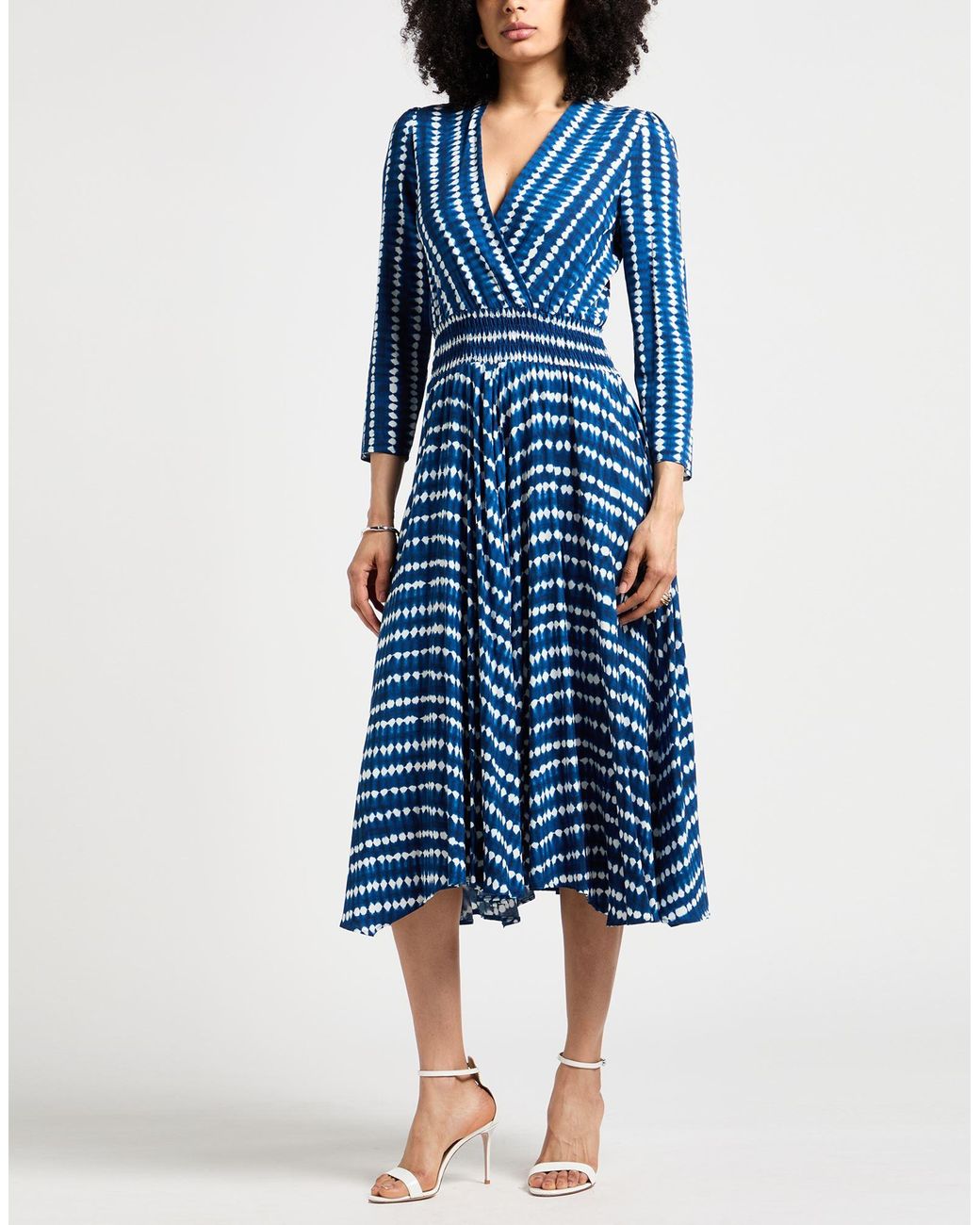 Maje Blue Midi Dresses