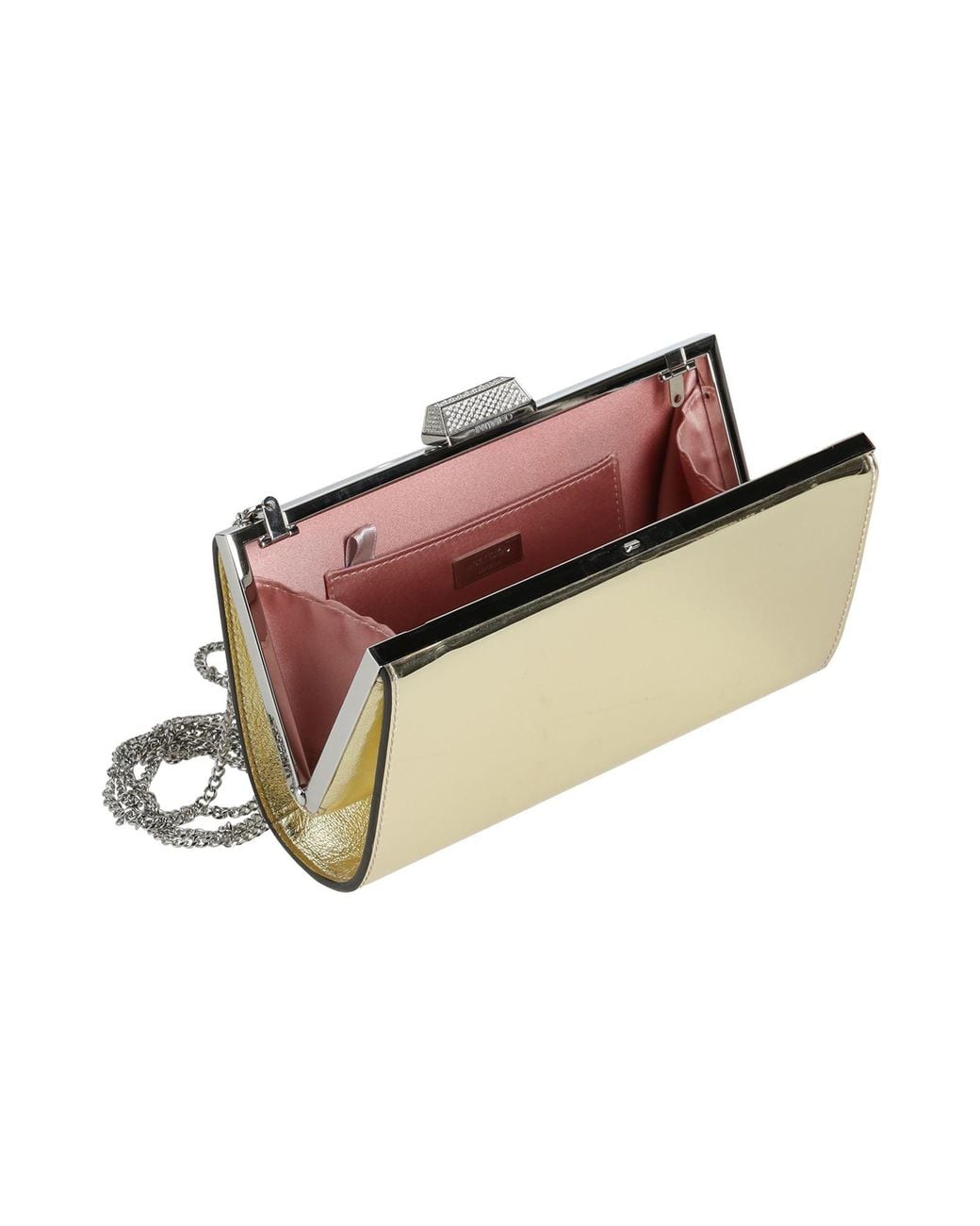 Jimmy Choo Natural Clutch Textile Fibers