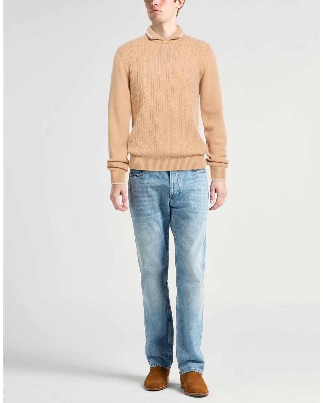 Fedeli Natural Sweaters for men