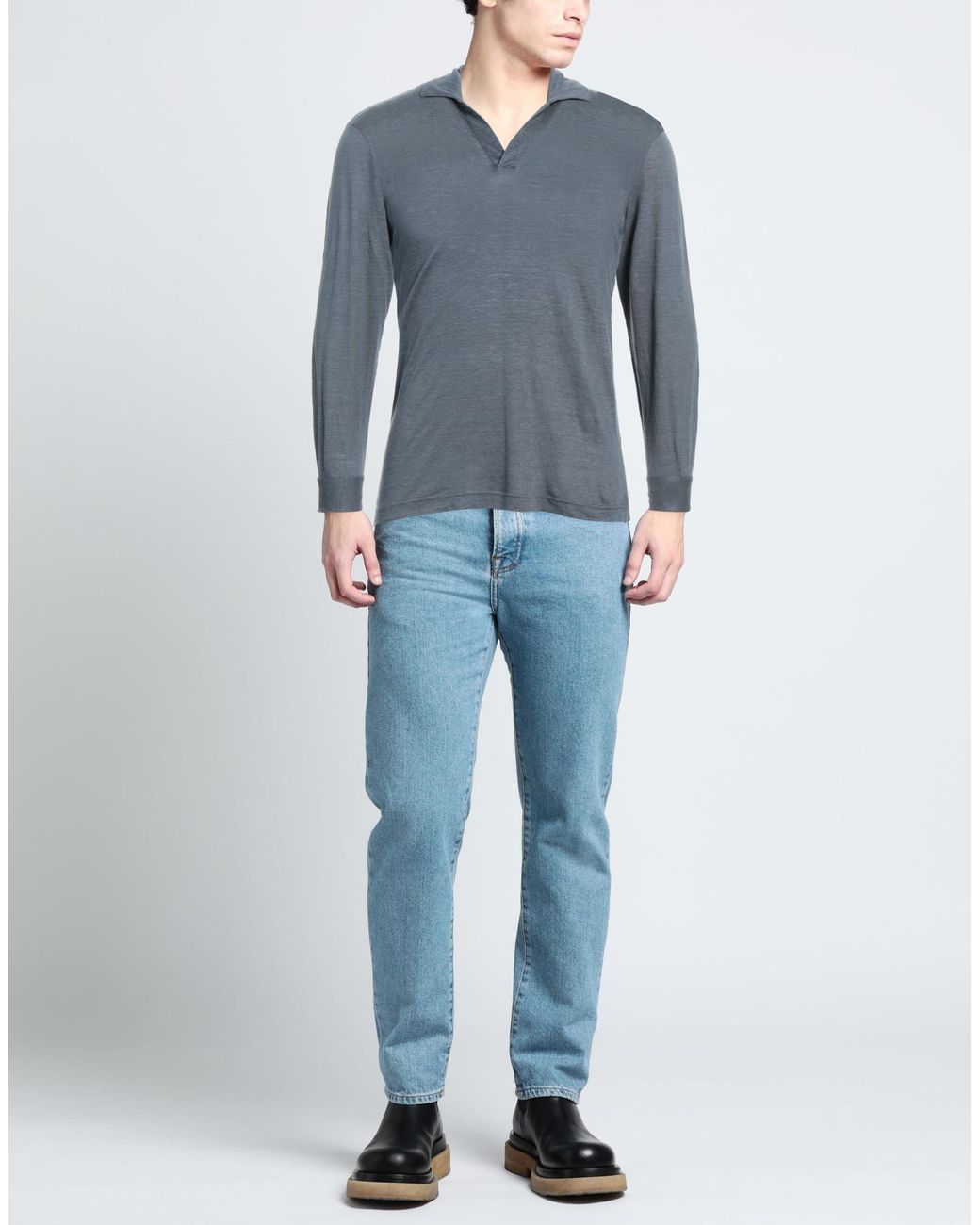 Gran Sasso Blue Sweater for men
