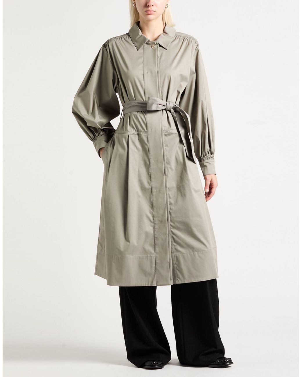 Moorer Natural Overcoat & Trench Coat
