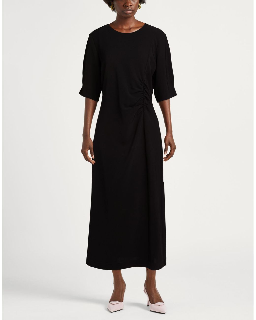 Second Female Black Midi Dresses