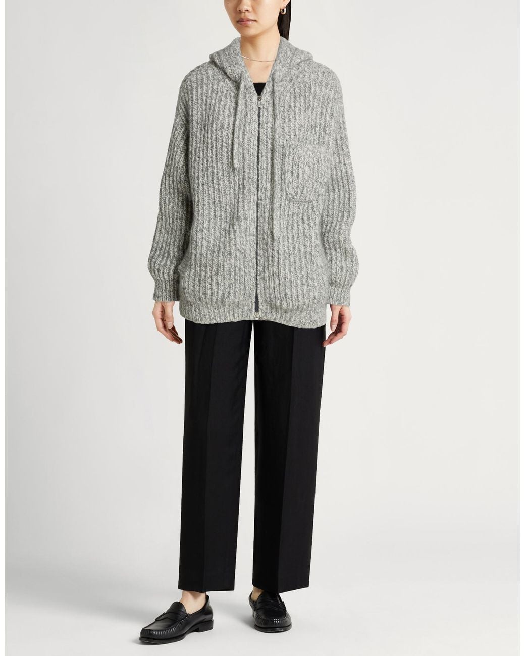 Eleventy Gray Cardigan