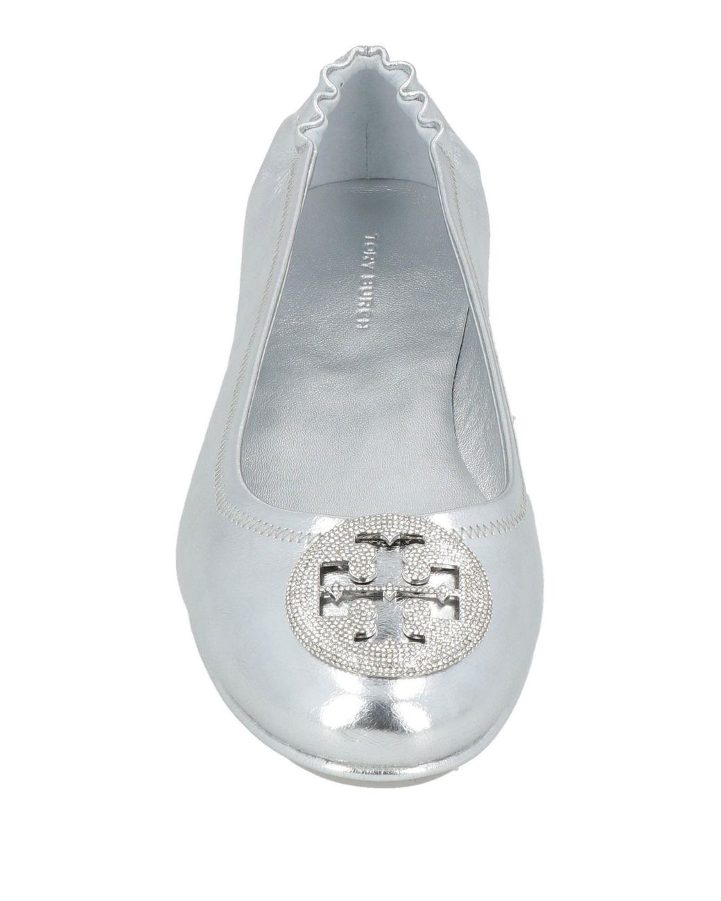 Tory Burch White Ballet Flats