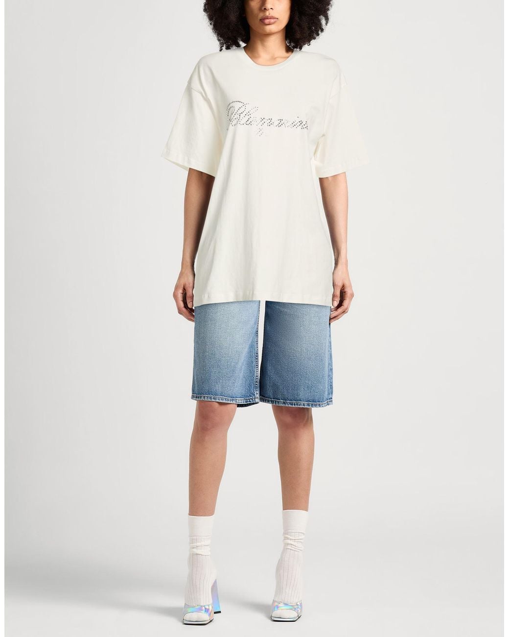 Blumarine White T-Shirts