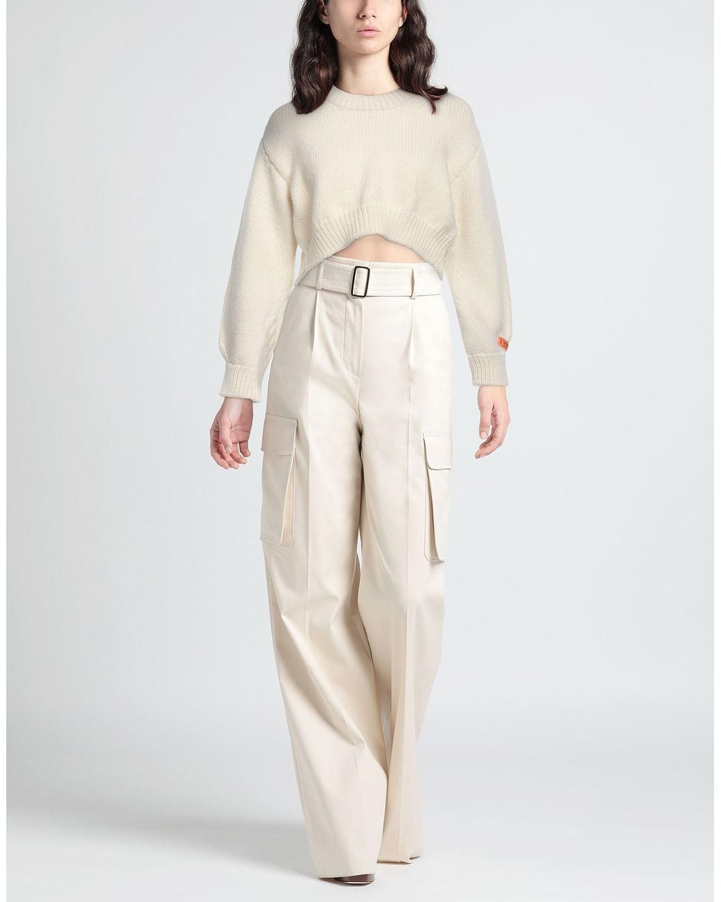 Heron Preston White Pullover