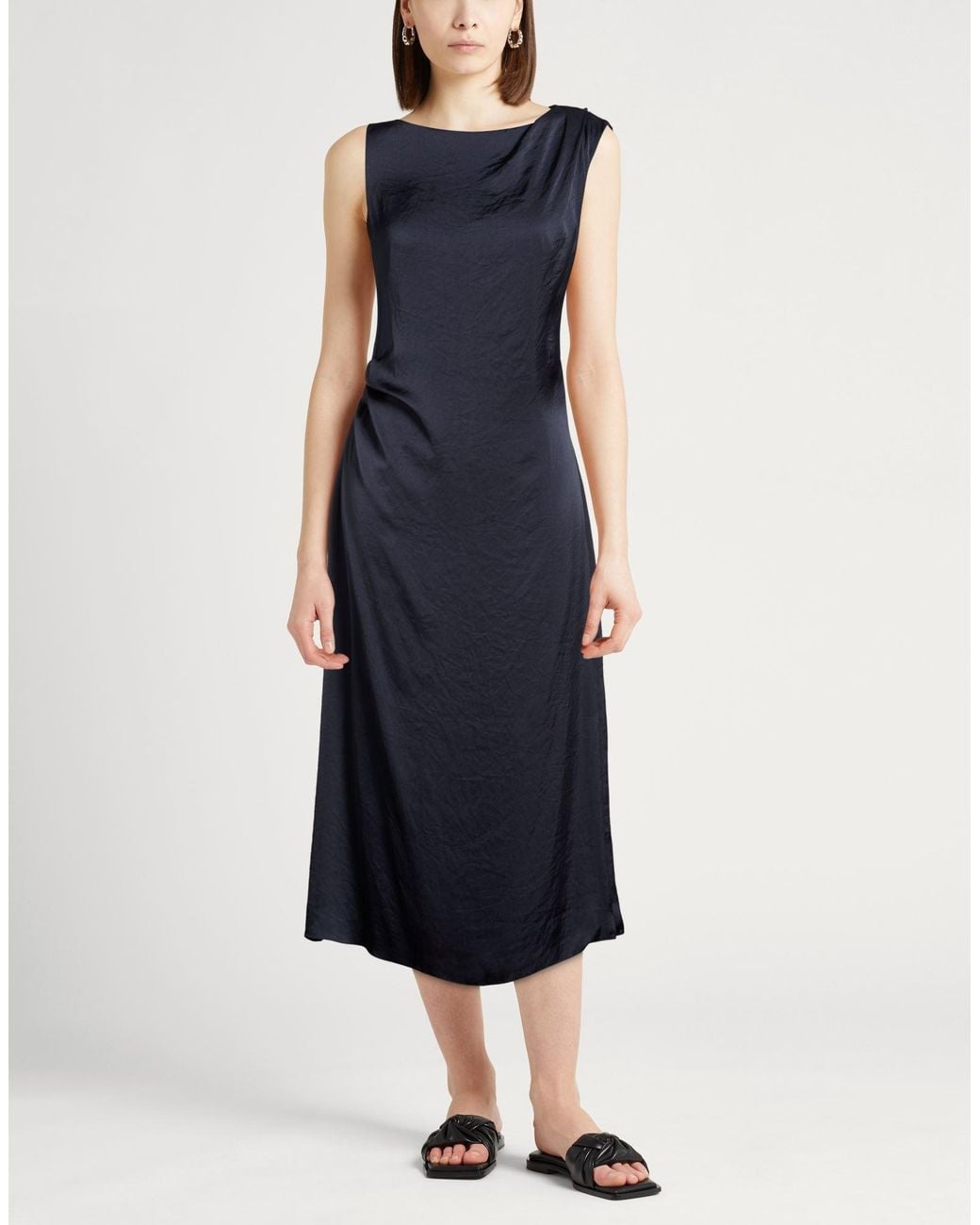 Theory Blue Midi Dress