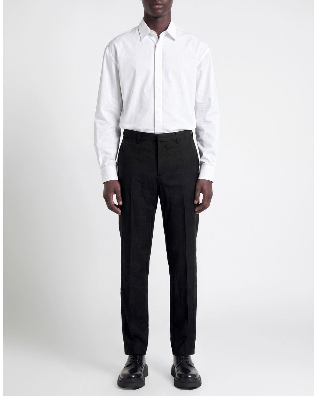 Department 5 Black Trouser for men