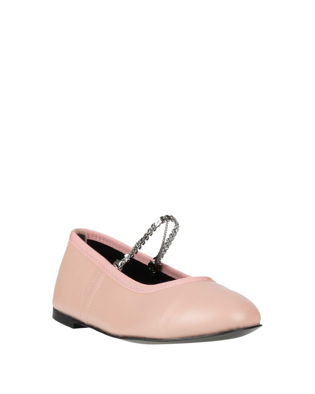 KATE CATE Pink Ballet Flats Leather