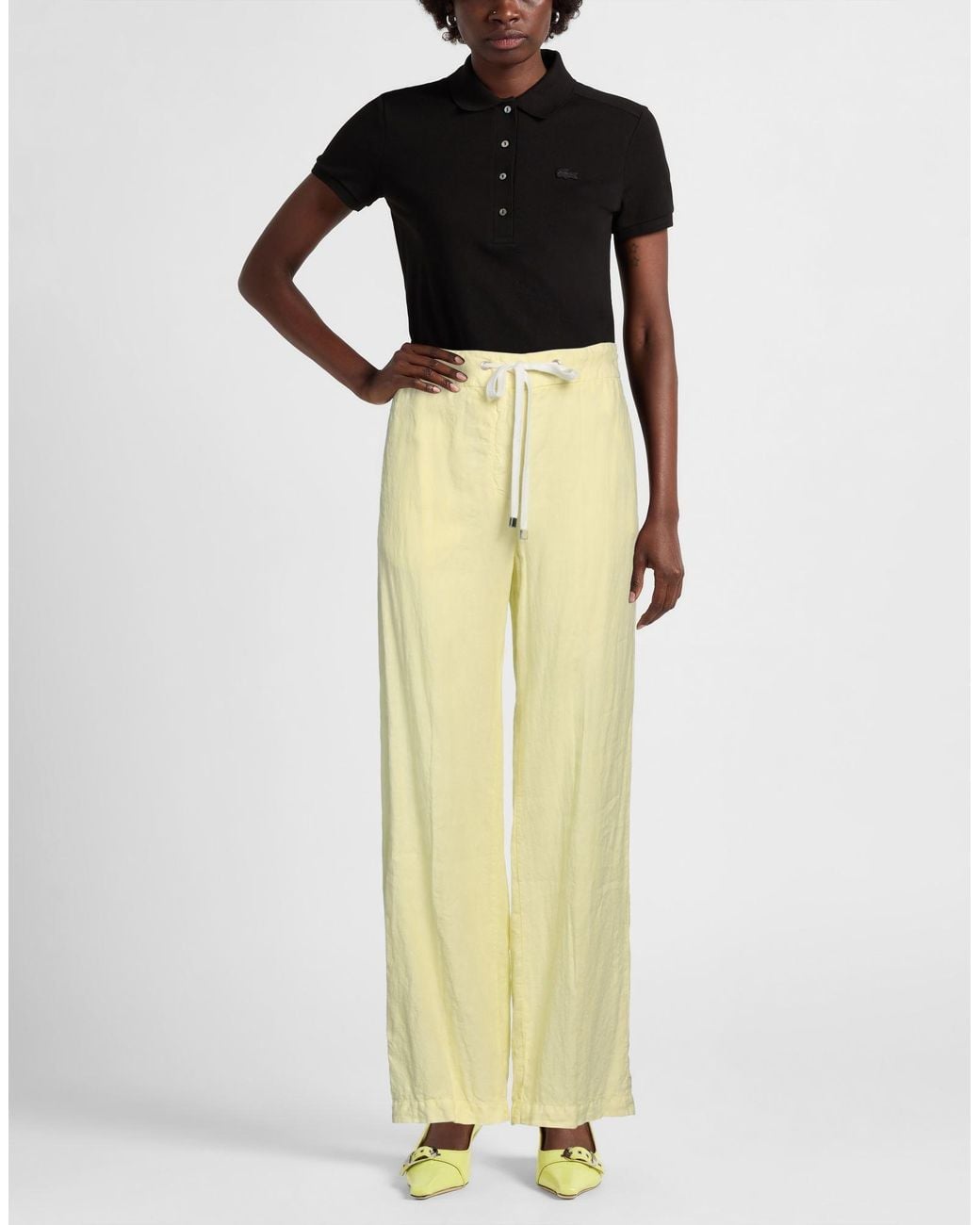 Peserico Yellow Trouser