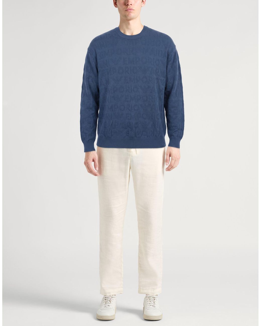 Pullover Emporio Armani de hombre de color Blue