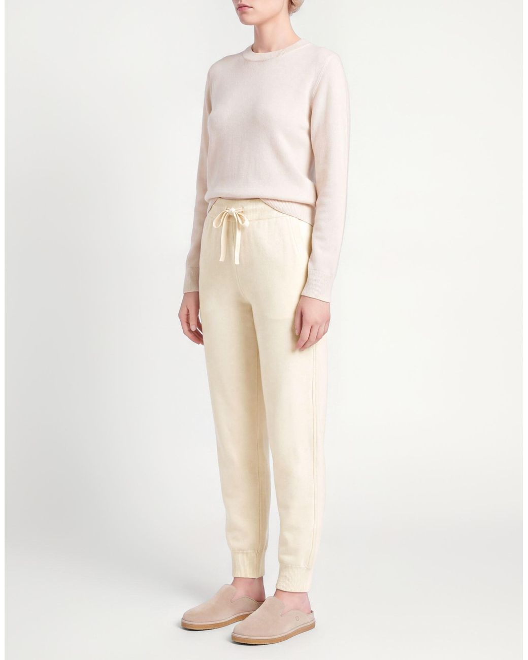 Burberry White Trouser