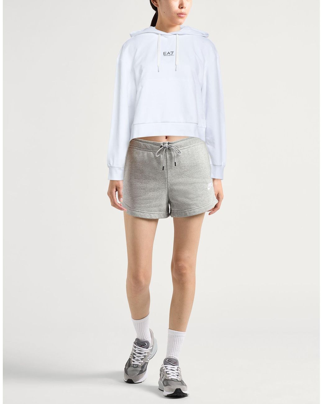 EA7 White Sweatshirts