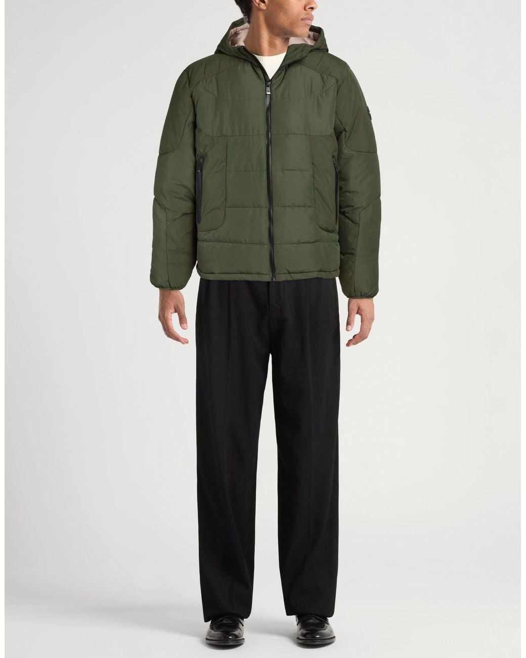 Hackett Green Puffer for men