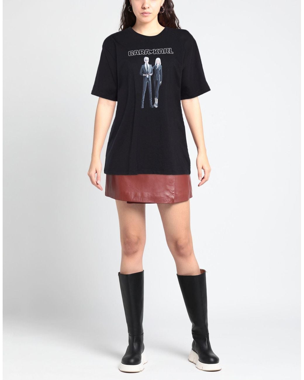 Karl Lagerfeld Black T-shirt