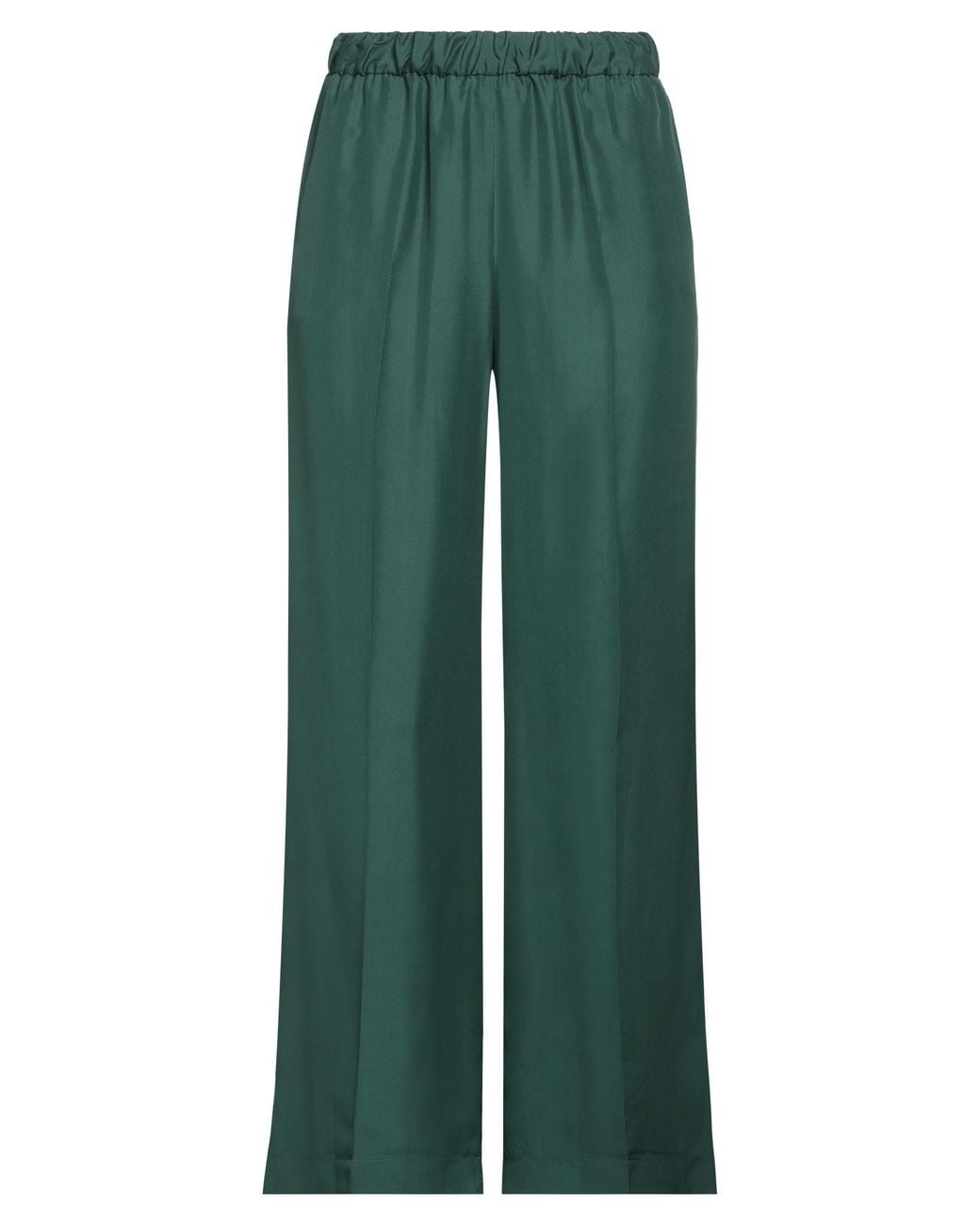 P.A.R.O.S.H. Green P.A.R.O..H. Pants Silk