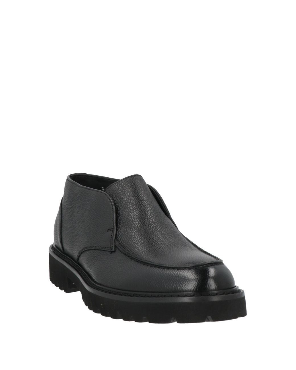 Doucal's Black Ankle Boots Leather for men