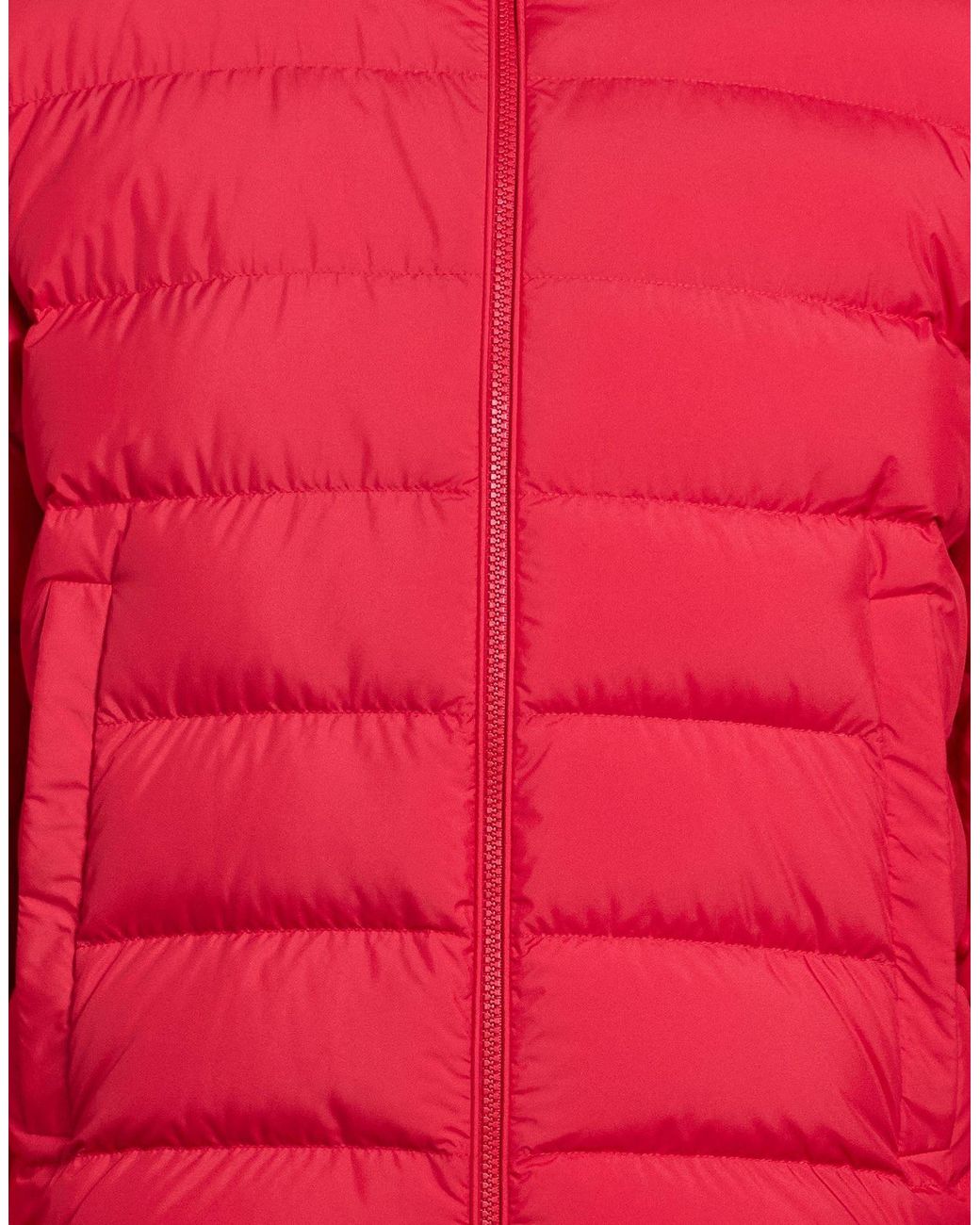 Moncler Red Puffer Polyester for men
