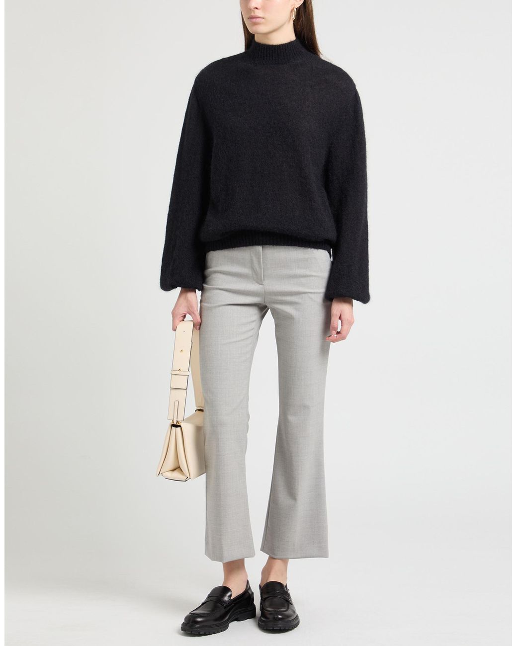 Col Roulé Alberta Ferretti en coloris Black