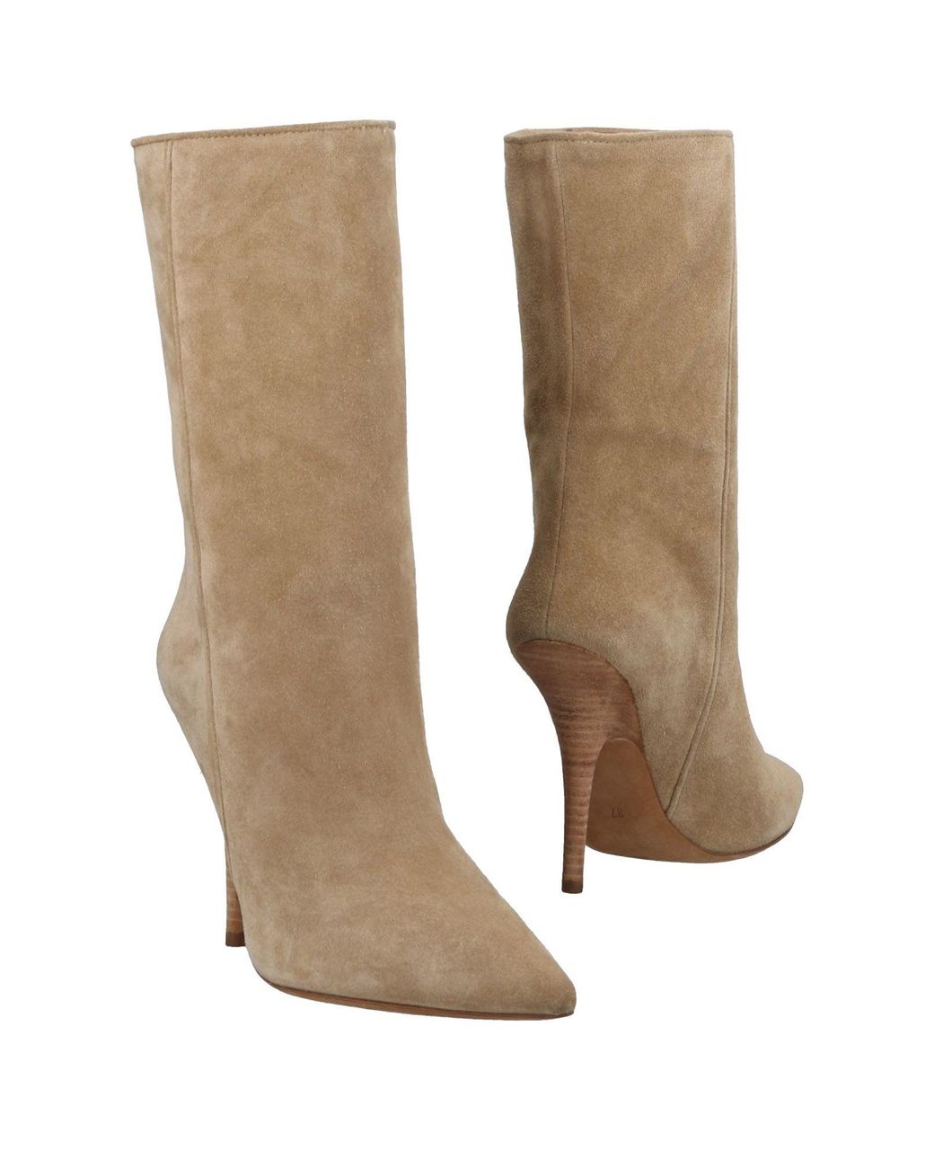 Yeezy Suede Ankle Boots in Khaki (Natural) - Lyst
