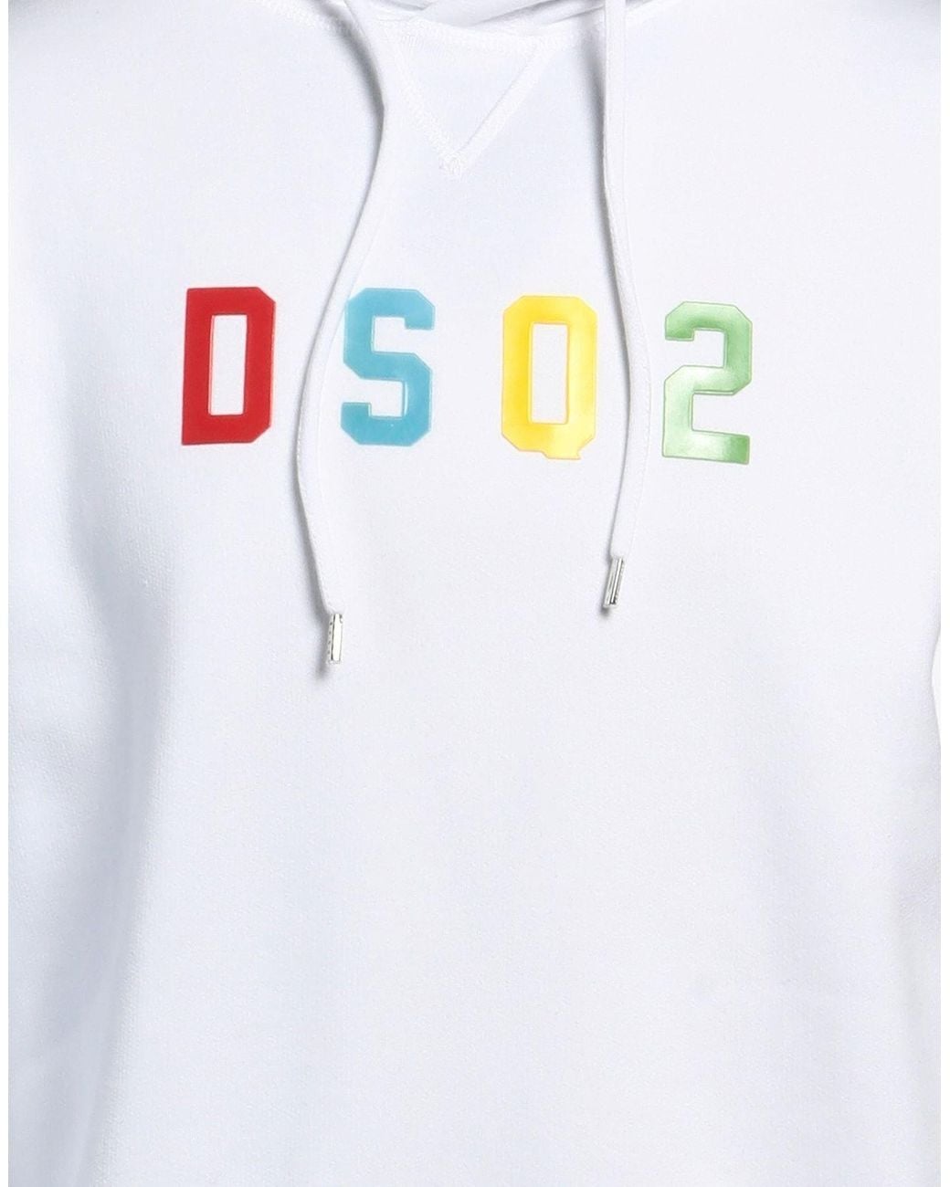 DSquared² White Sweatshirt Cotton, Elastane for men