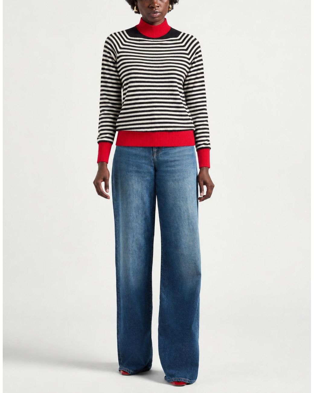 ViCOLO Red Turtleneck