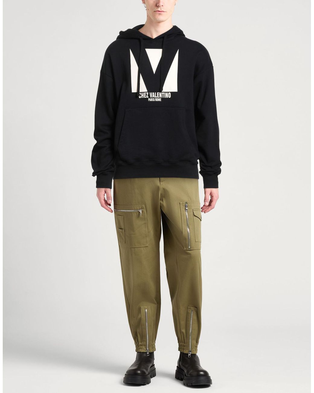 Valentino Garavani Black Sweatshirts for men