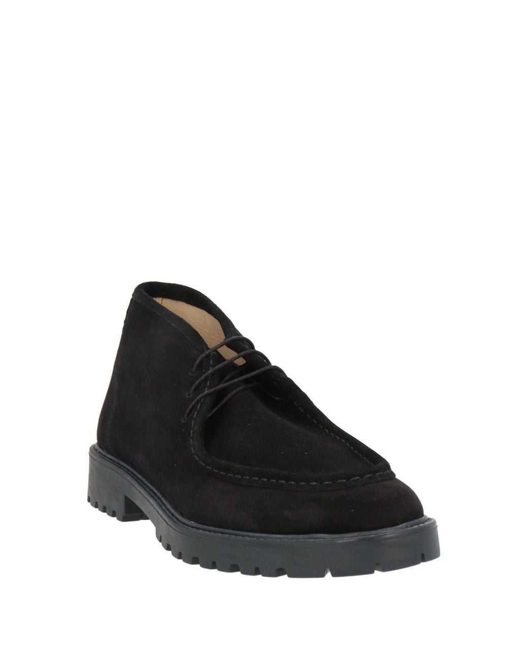 Andrea Ventura Firenze Black Ankle Boots Leather for men