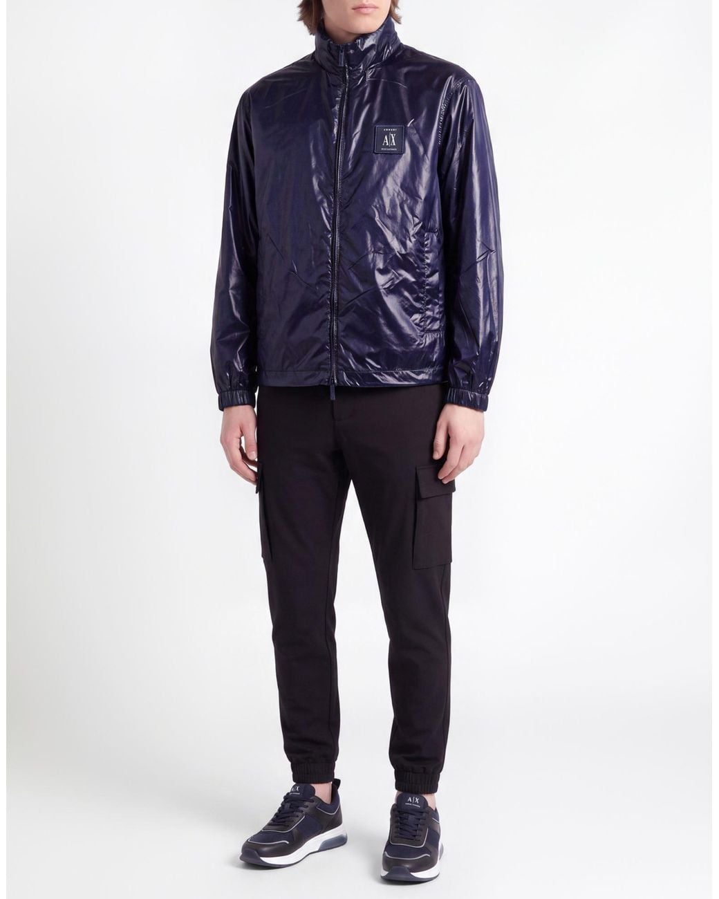 ARMANI EXCHANGE Blue Jackets for men